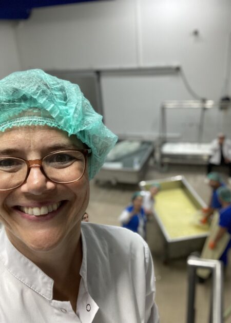 Esther at work