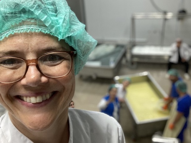 Esther at work
